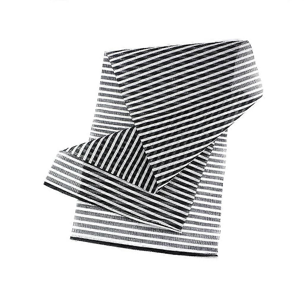 Exfoliating Bath Towel with Deep Clean Nylon Body Scrub, Extra Long Back Scrubber for Men