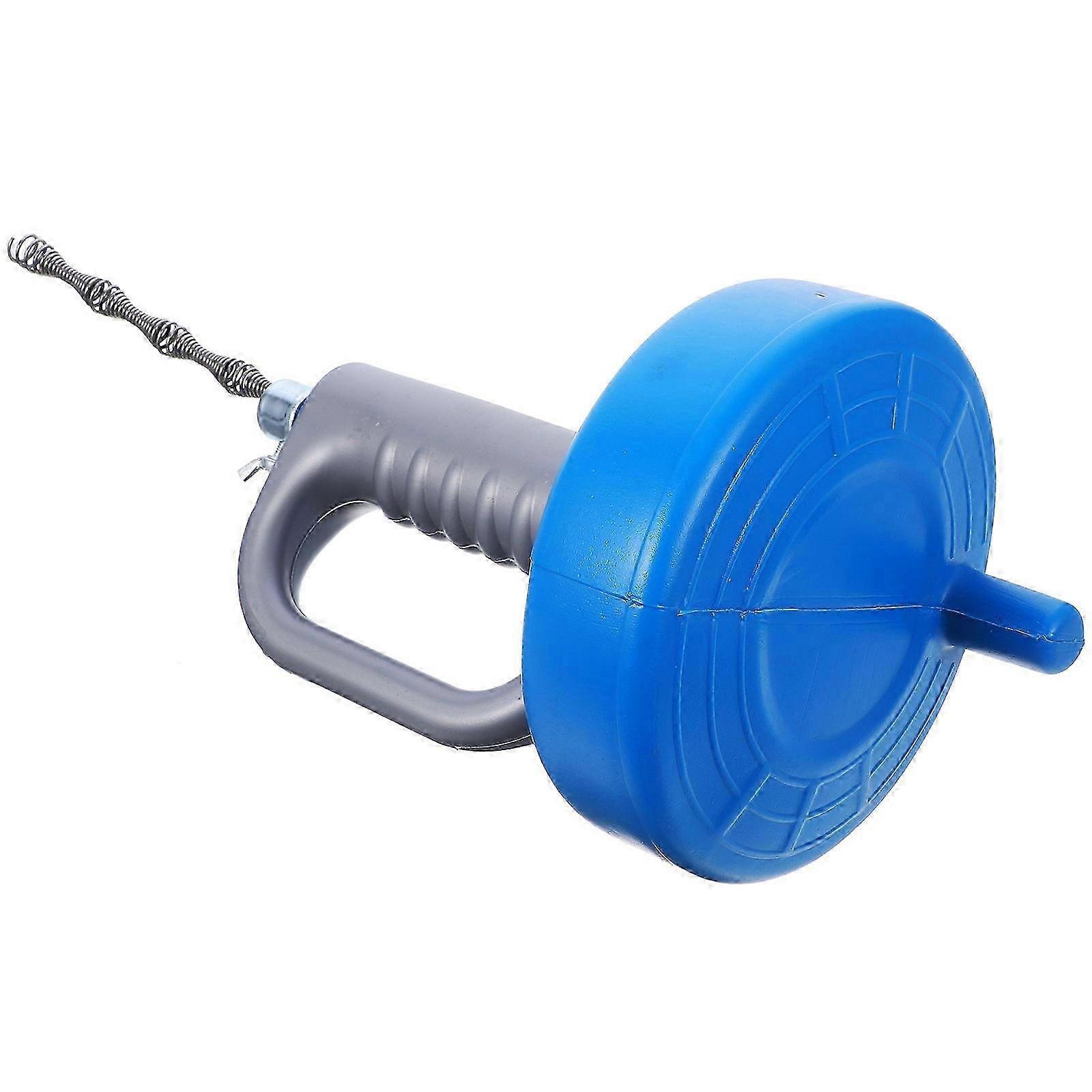 Blue Hand Drilling Cleaner Device 1Pcs for Pipe Dredging
