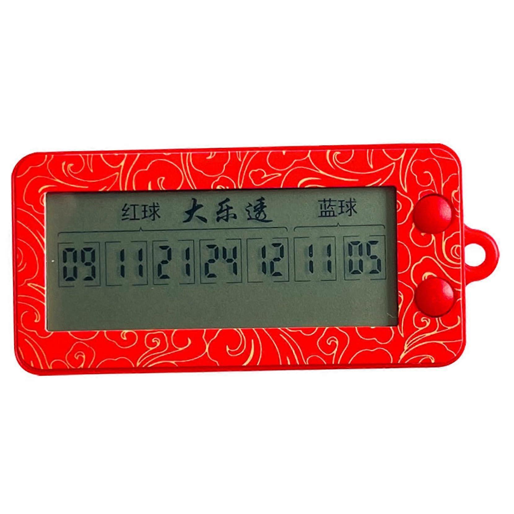 Lottery Number Picker with Easy Mode Switching, Auto Record Saving, Energy Saving and Quick Random Selection (1PCS)