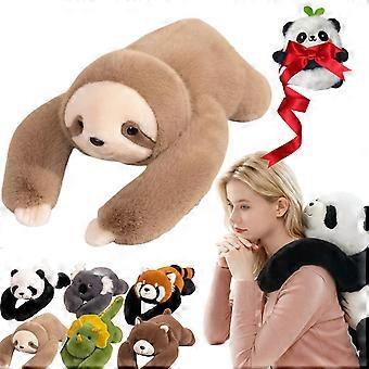 Weighted Sloth Plush 17.7 inch with ExtraLong Hugging Arms and Velvety Soft Weighted Stuffed Animal for Comfort
