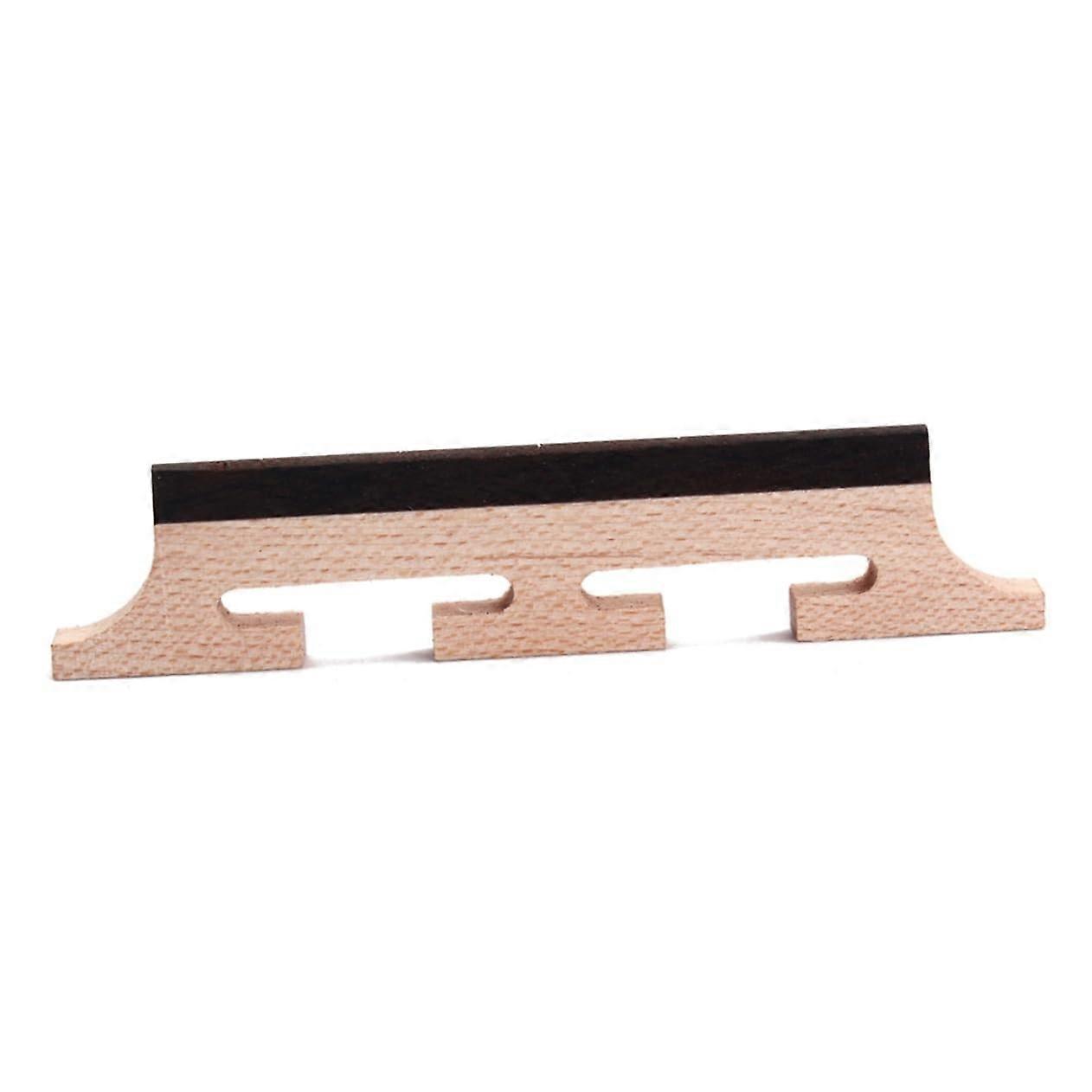 2Pack 5 String Banjo Bridge Compensated Maple ThreeLegged Design with Precut Notches for Improved Intonation