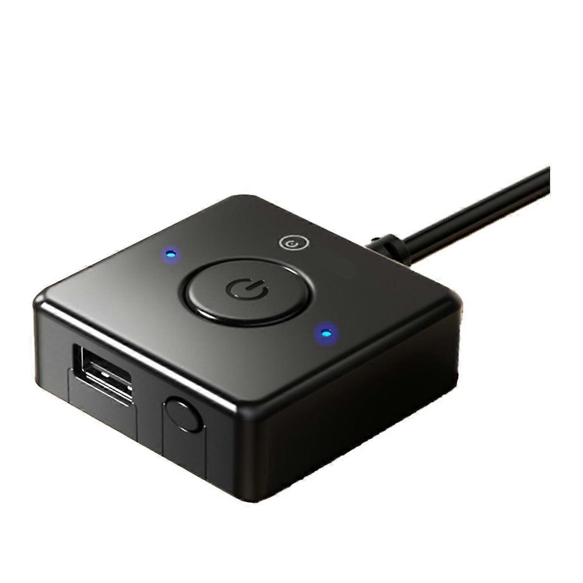 USB 2.0 Computer Desktop Switch One-Button Starts Function for Internet Cafe Computers External Power Extension