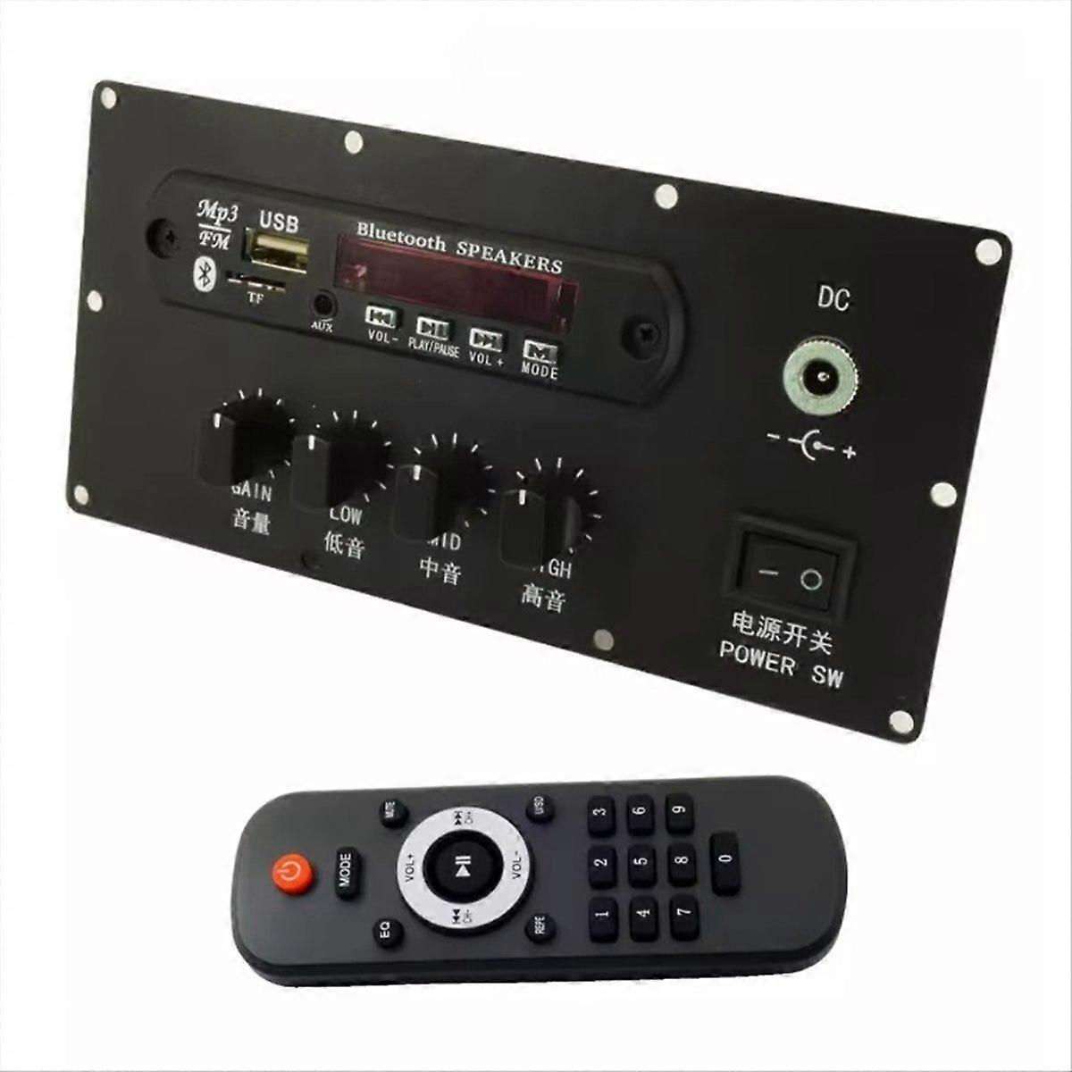 Preamplifier Tone Board Bluetooth Speaker Control Panel