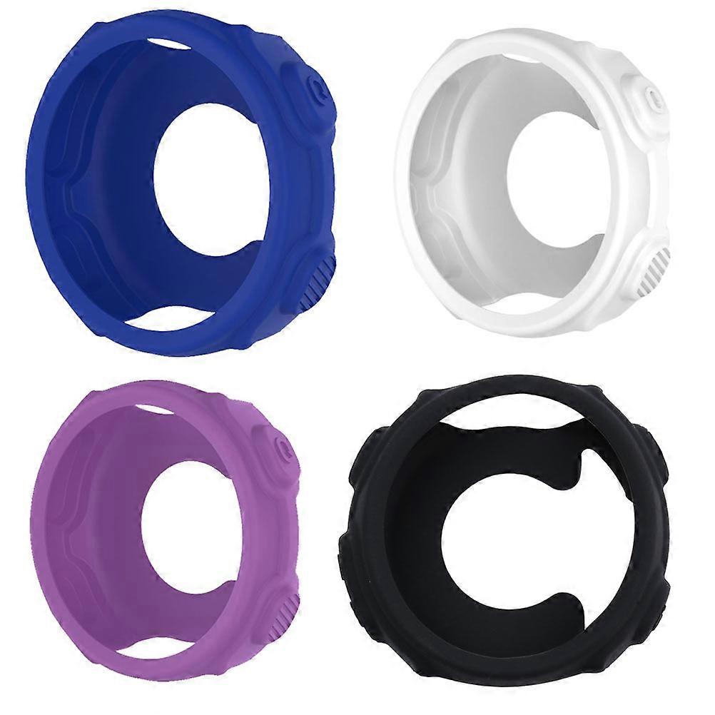 Smart Watch Case Protective Cover Silicone for Forerunner 4Pcs