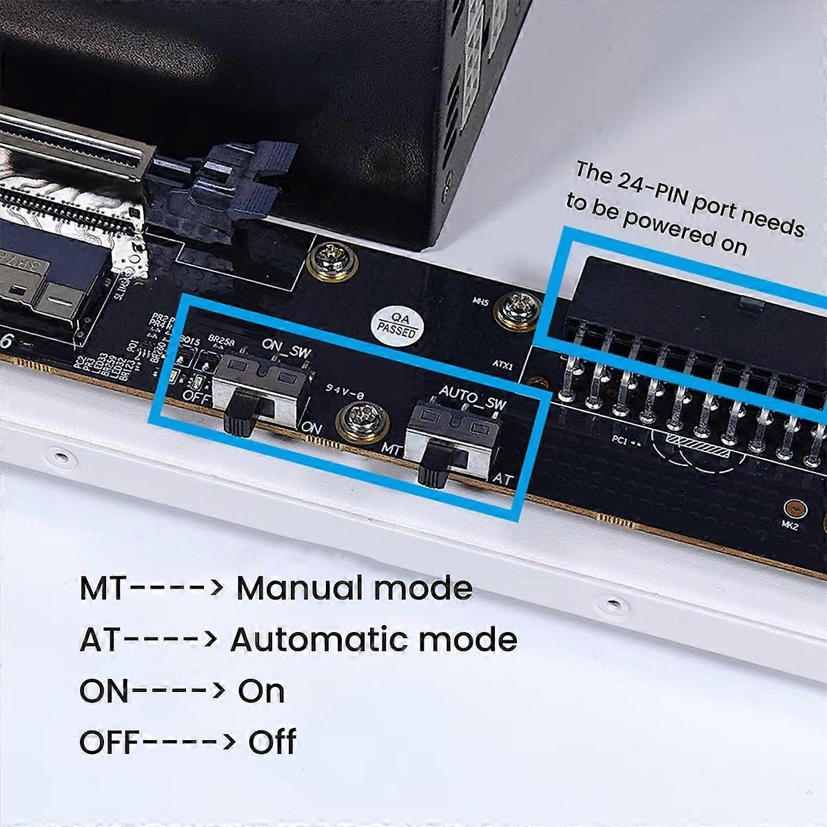 OcuLink/SlimSAS Graphics Dock W/Bracket External Graphics Card