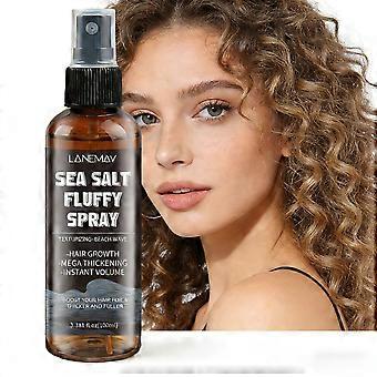 Meersalz-Fluffy-Spray Texturizing & Beach Wave Haarspray für sofortiges Volumen, Verdichtung und Unterstützung des Haarwachstums (100 ml)