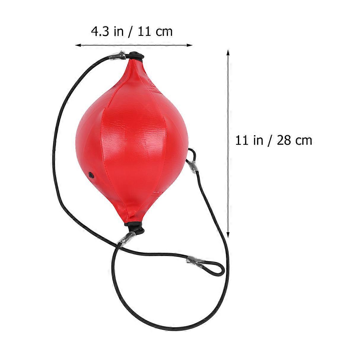 Suspended Boxing Bag Hanging Boxing Ball for Exercise Training 1Pcs Red