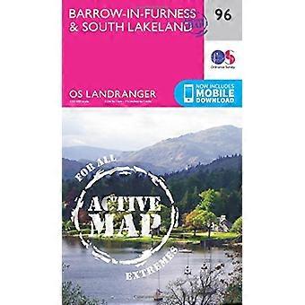 Barrow-In-Furness & South Lakeland (OS Landranger kaart)