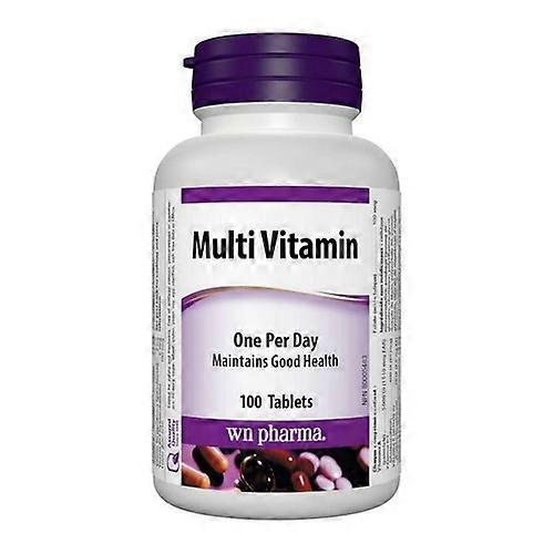Webber Naturals Pharma Multivitamin Tablets, 100 Count