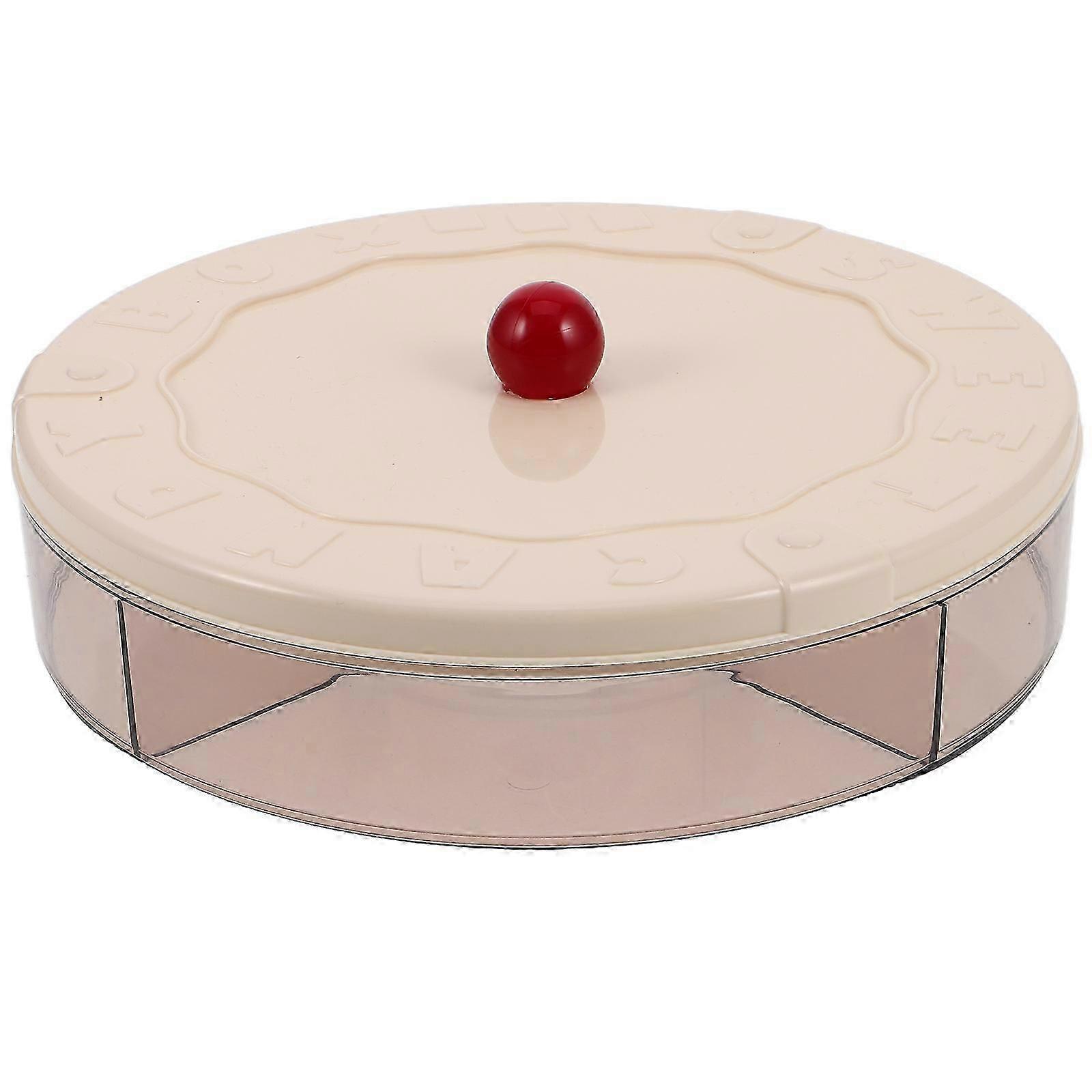 Appetizer Serving Tray Round Snack Box for Kitchen