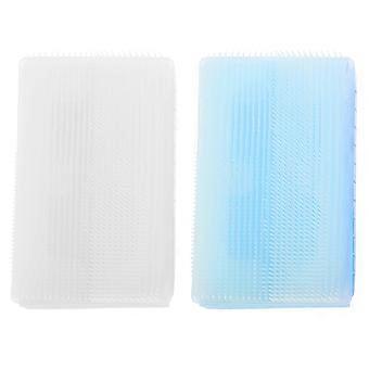 2Pcs Baby Bath Brush Sponge Massage Brush Baby Sensory Brush Sensory Train Brush