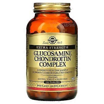 Solgar, glukosamiinikondroitiinikompleksi, lisälujuus, 150 tablettia