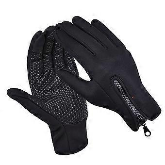 Wasserdichte Touchscreen-Handschuhe für Outdoor-Sportarten, 1 Paar winddichte, warme Handschuhe