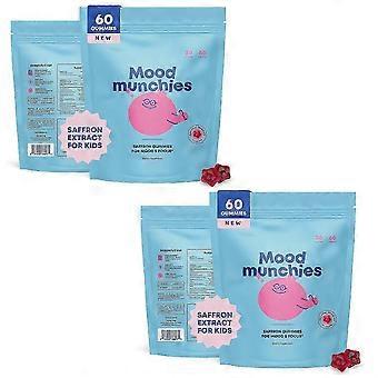 Extrato de Açafrão para Melhorar o Humor - Cápsulas Nutricionais em Gel e Mastigáveis ​​- 60 Unidades xyxkk