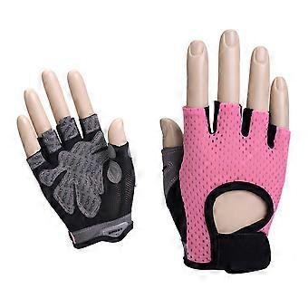 Training Gloves Women Sports Gloves for Weightlifting in 3Pcs Pink