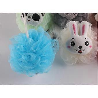 5Pcs Animal Bath Ball Cartoon Bath Puff for Kids Shower Accessories