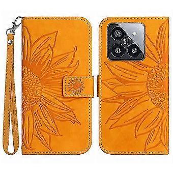 Reinventa il tuo Xiaomi 14 Pro con una custodia in pelle premium e una custodia a portafoglio con cinturino da polso