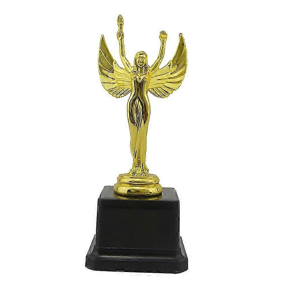 Award Trophy Cup Plastic Goddess Trophy for Awarding 3Pcs Set