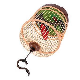 Perroquet jouet à commande vocale, jouet éducatif amusant pour enfants, 1 pièce, kaki