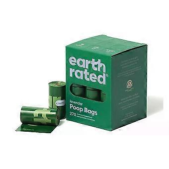 Dog Pet Poop Waste Biodegradable Lavender Scented Bags Clean Roll 270 Pcs