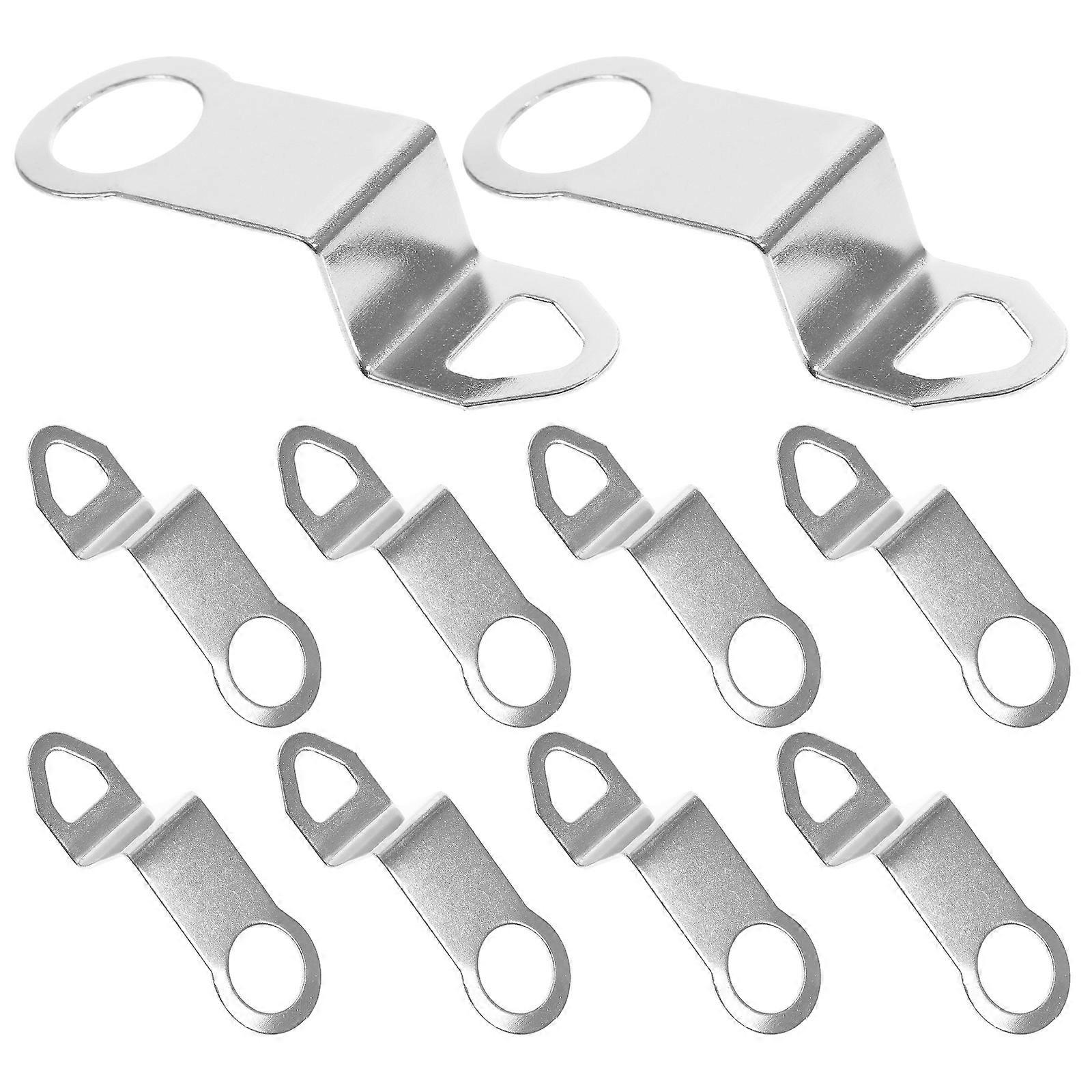 10 Pcs Partsam Clock Making Kit Clock Movement Replacement Kit Clock Pendulum Hook Wall Clock Hooks