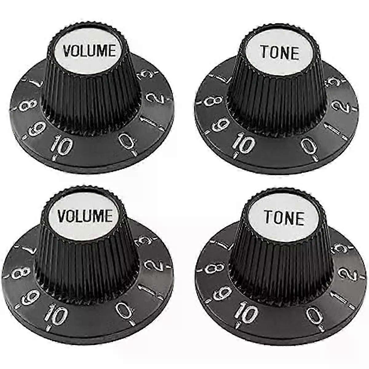 Witch Hat Knobs Top Hat Knobs Tone Volume Control Knobs Fit For  Electric Guitar Bass Amplifier Effect Pedal