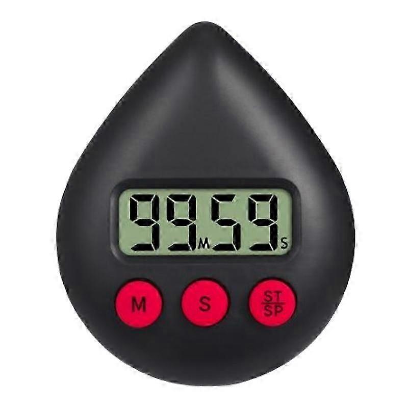 Bathroom Shower Kitchen Timer, Portable Digital Timer for Cooking and Showering