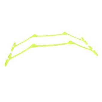 2pcs Fußball Fußball Agility Geschwindigkeit Training Hilfsmittel Einstellbare Hürden Gelb