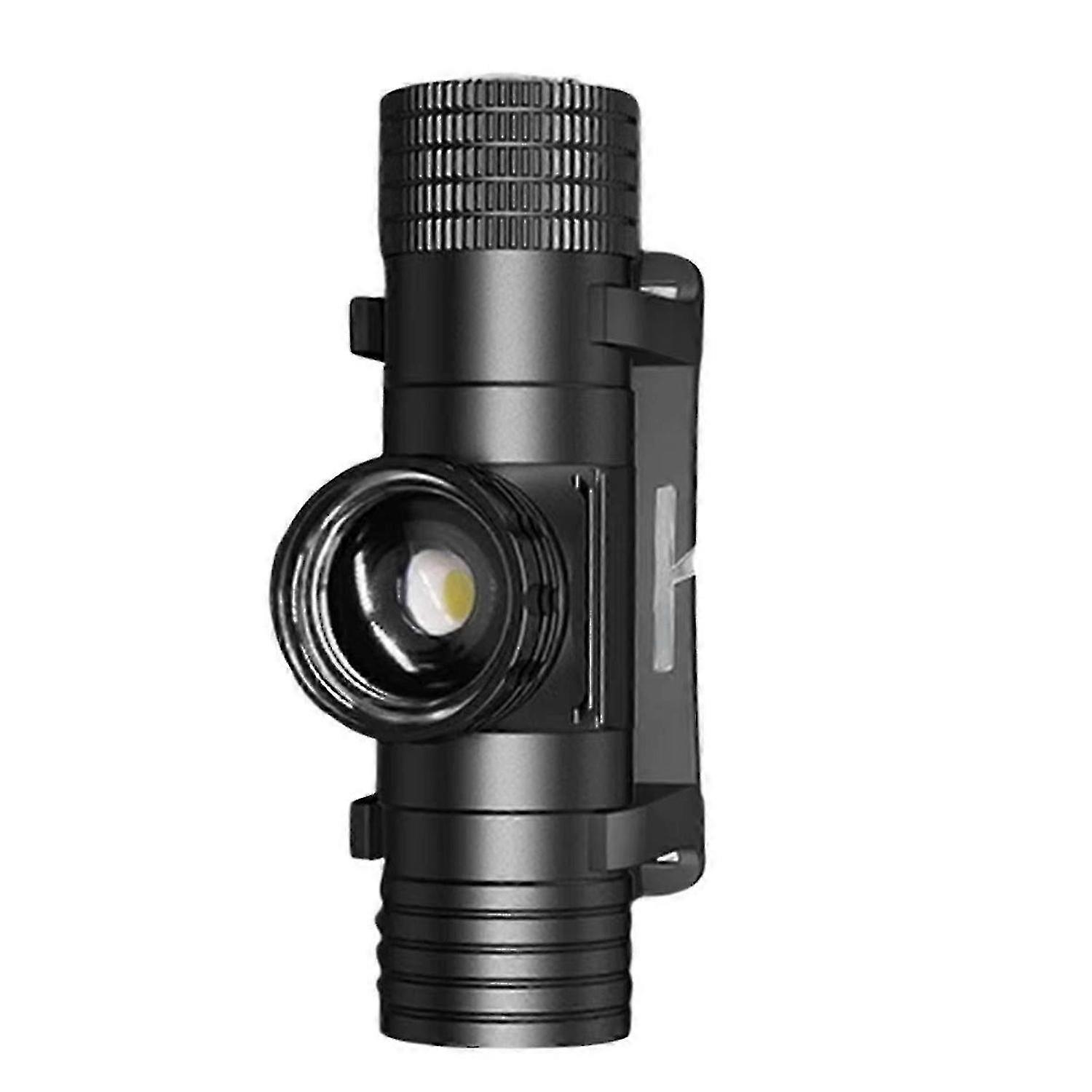 Motion Sensor Super Bright Headlight Multi-Function Right Angle Headlight IP68 Waterproof LED Flashl