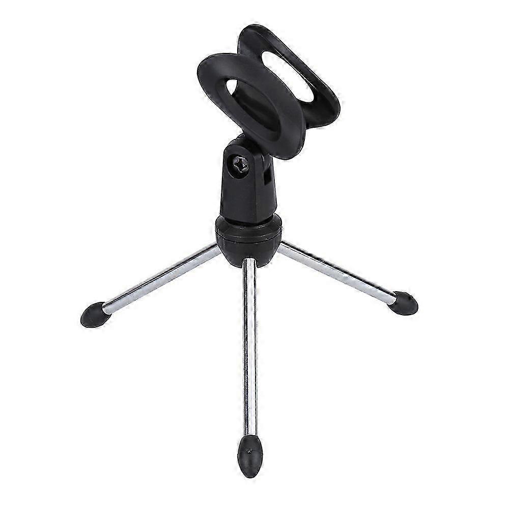 Detachable Foldable Tabletop Tripod Microphone Stand Holder Bracket