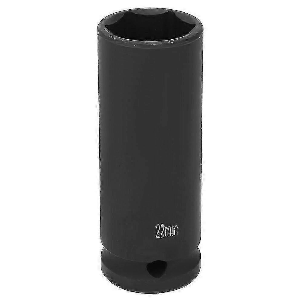 1/2 polegadas Drive 21/22/24mm Metric Deep Impact Socket 6 Point Pneumatic Air Socke22mm