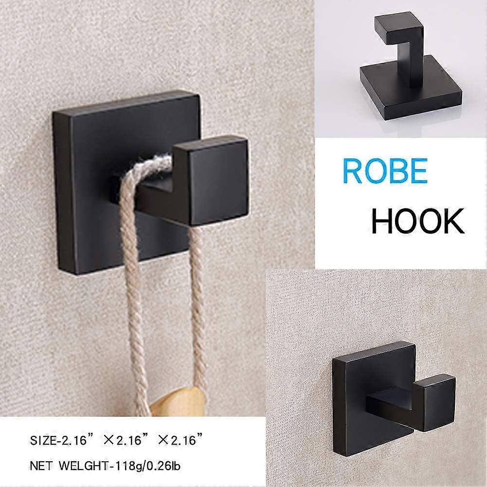 Stainless Steel Hook Square Black, Acrylic