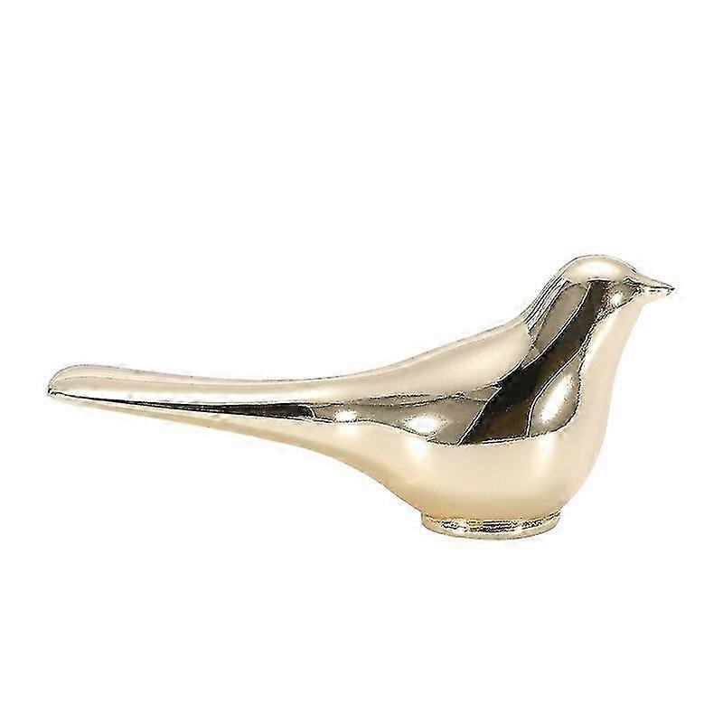 2pcsBird Shaped Zinc Alloy Cupboard Door Knobs compatible with Kitchen CabinetGold