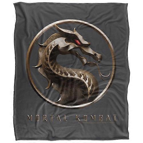 Mortal Kombat Fleece Logo Throw