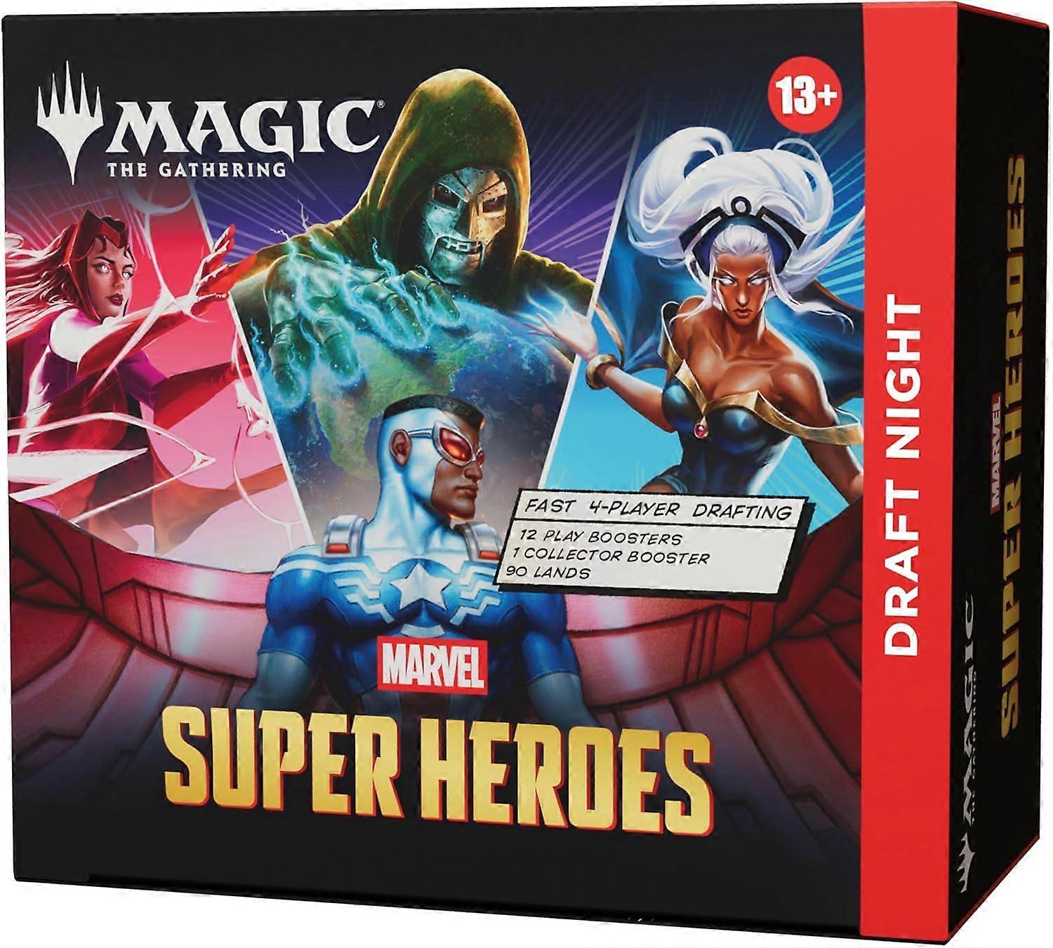 MTG Marvel Super Heroes Draft Night (1) Card Game