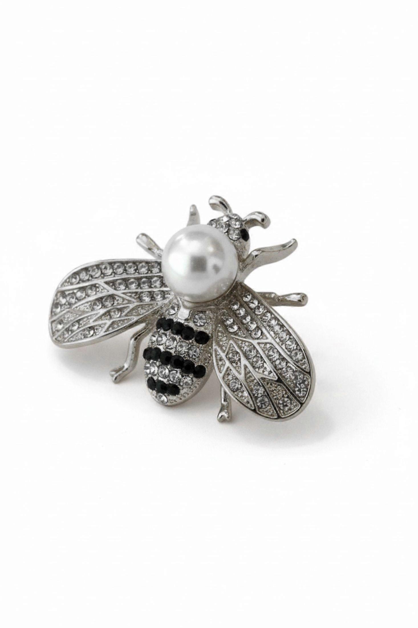 Bumble Bee Brooch by Latelita Silver for Women