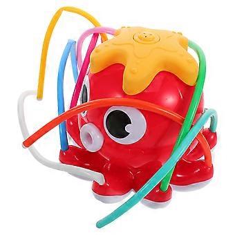Outdoor Water Spraying Octopus Toy for Kids Lawn Fun Sprinkler Toy