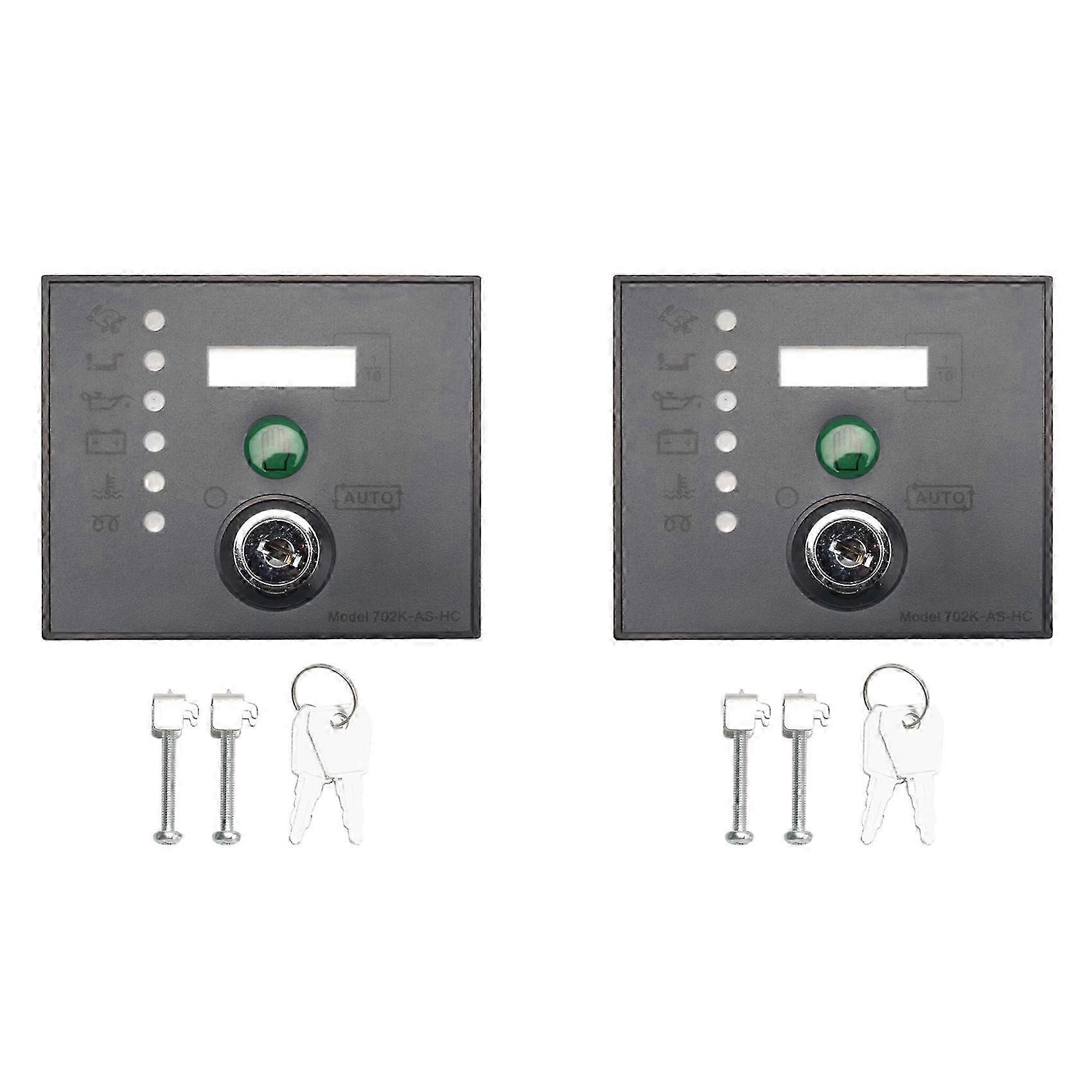 2X 702AS Generator Controller Automatic Start with Keys Replace DSE702AS DSE702