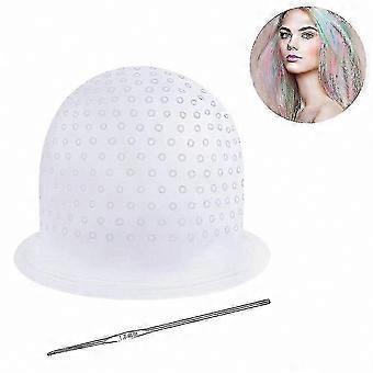 Cuffia professionale in silicone per mèches, per la colorazione e lo styling dei capelli, riutilizzabile