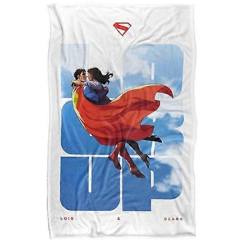 Superman Lois Lane Look Up Soft Touch Blanket