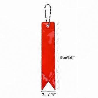 Night Traffic Safety Marker Car Keyring & Bag Pendant, Auto Decoration Ornament