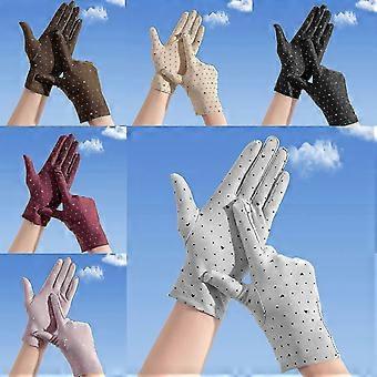 Summer Uv-proof Full-finger Breathable Cycling Gloves Birthday Gift compatible with Adult