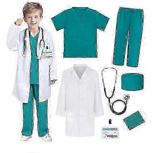 Polyester Kids Doctor Costume Set
