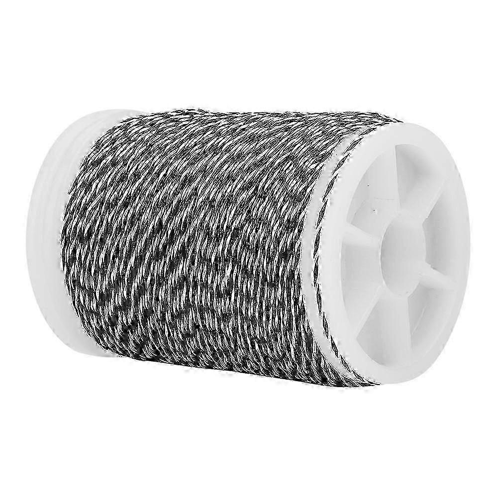 Archery Supplies: Durable Nylon Bowstring Serving Thread (BlackWhite)