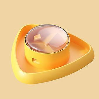 Interactive Dog Puzzle Toy Treat Dispenser, Durable ABS Anti-Tip Feeder Training Tool for Dogs