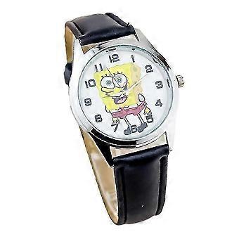 Cartoon Spongebob Kinderpolshorloge Quartz Horloge Armband Kind Jongens Meisjes Cadeau [XR]