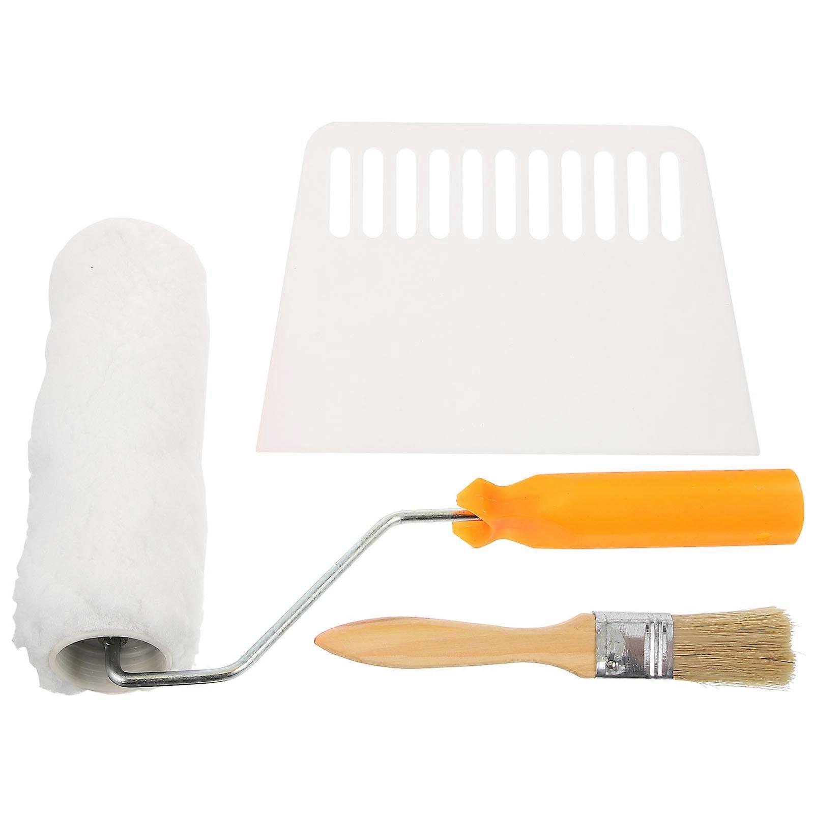 Wallpaper Smoothing Tool for Pressing Seam Roller 4Sets for Home