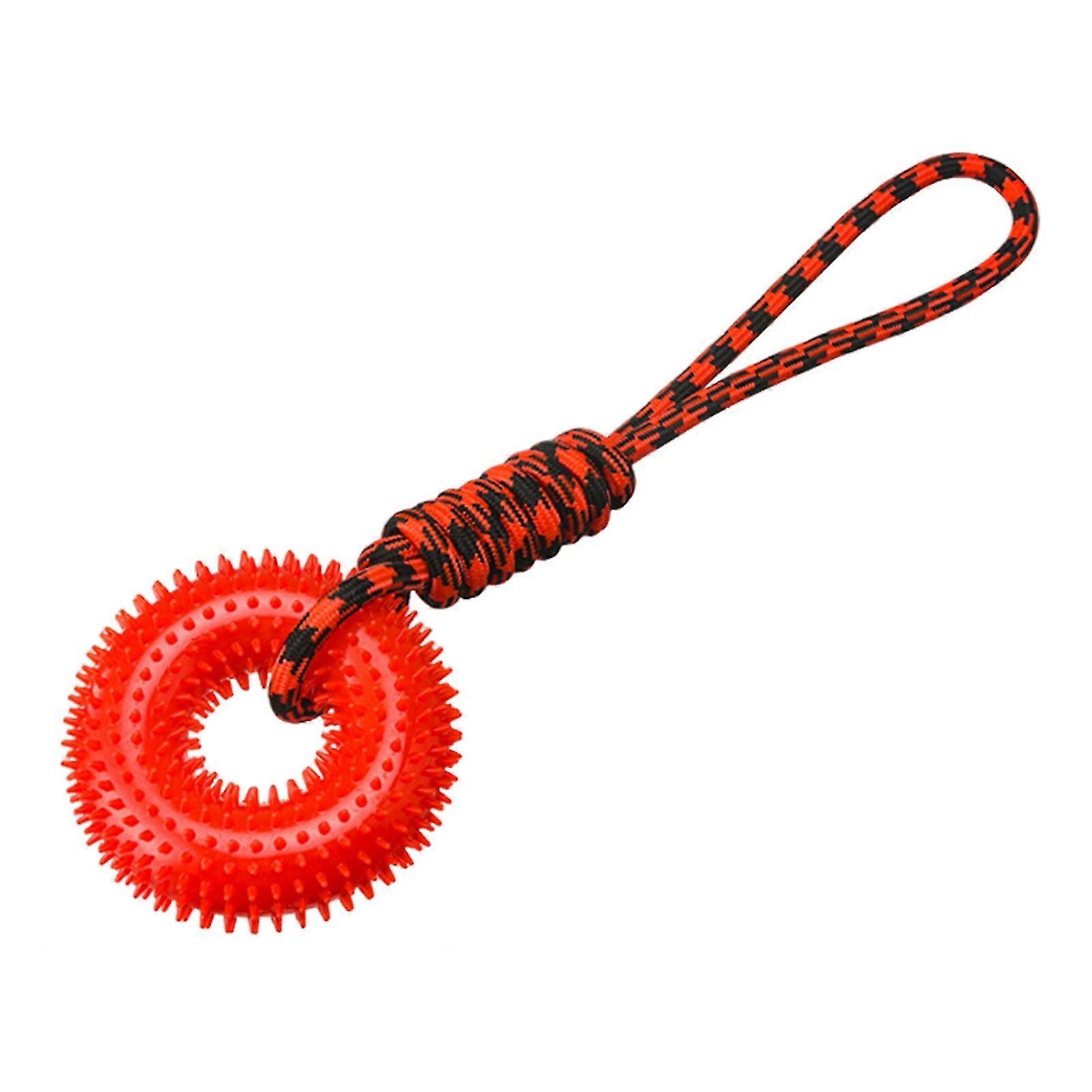 Dual-Cleaning Spiked Ring Toy