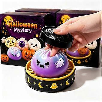 Halloween Squishy Legetøj, Bløde Græskarøje Spøgelses Klemlegetøj, Langsom Rebound Sensoriske Fidget Legetøj til Børn Festgave Halloween Dekoration