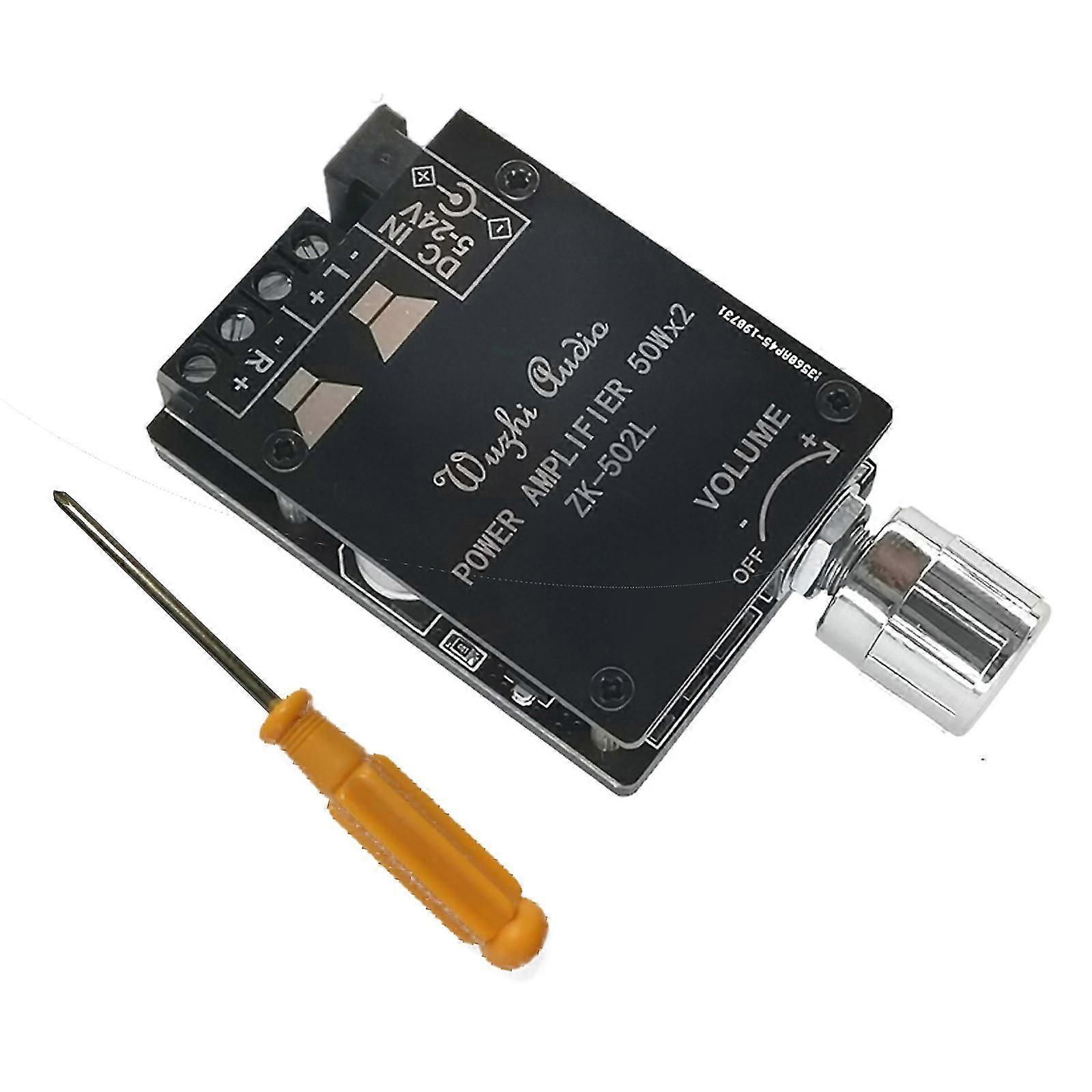 Zk-502l Stereo Power Bluetooth-compatible Digital Amplifier Module 50wx2